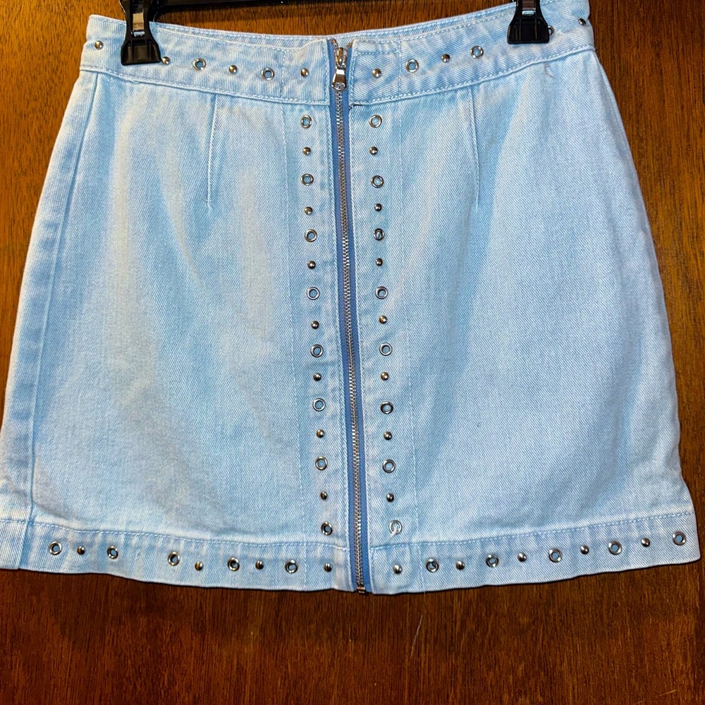 Pacsun Jean Mini Skirt